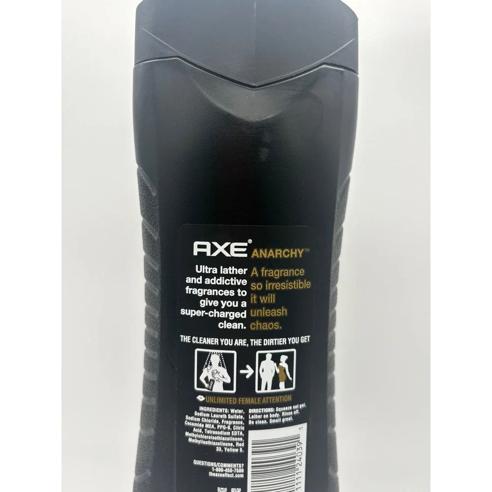 Axe Anarchy Revitalizing Shower Gel 16 Fl Oz Discontinued New
